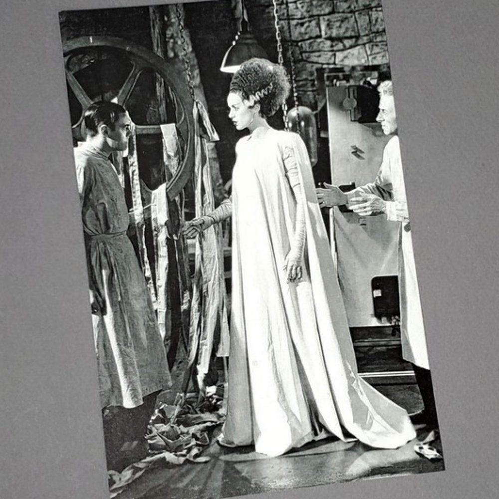 Bride Of Frankenstein Small Poster Monster Movie Halloween Decorations